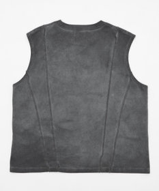 WEGO 【ユニセックス着用ITEM/MLサイズ展開】コールドダイスウィッチングロゴノースリーブ