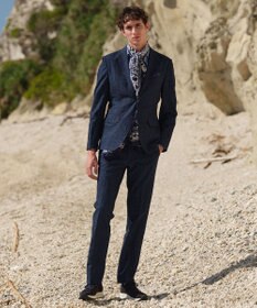 JOSEPH ABBOUD 【ウエストも伸びる！ストレッチ・洗える・軽量・防しわ・速乾・エコ撥水】ライトウェーブ パンツ