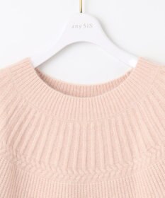 ANY SIS 【洗える】ソフトタッチ求心 ニット