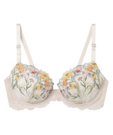 une nana cool バックスタイルまでかわいい Steppe Flower ワイヤーブラ
