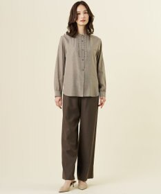 J.PRESS LADIES S 【WEB限定カラーあり】セルローストラディショナルチェック シャツブラウス