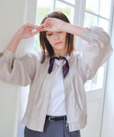 Tiaclasse 【新色追加・洗える】シアーブルゾン