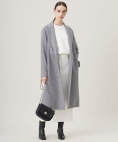 ICB ウールカシミヤメルトン チェスターコート