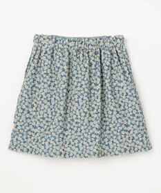 組曲 KIDS 【150-160㎝】モノトーンフラワーコーデュロイ キュロット