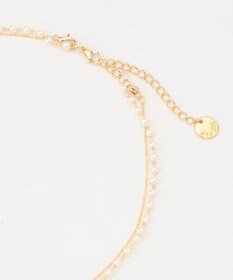 ANY SIS ロンデルパール調2連 ネックレス