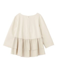 YECCA VECCA 【2点SET】バックフリルデザインセットアップ