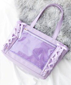 WEGO 【痛バ＆推し活】レースアップ痛バッグS