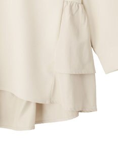 YECCA VECCA 【2点SET】バックフリルデザインセットアップ