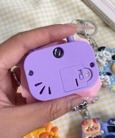 WEGO ぷっくりアニマルトイカメラキーホルダー