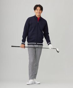 23区GOLF 【MEN】【ウォッシャブル】フルジップニットブルゾン