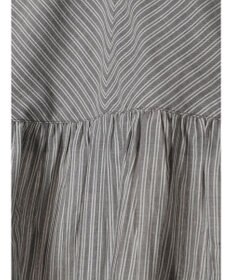 CRAFT STANDARD BOUTIQUE インド綿パフスリーブギャザーワンピース