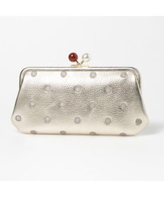 UNBILLION ペルケ perche / アクリル玉がま口長財布