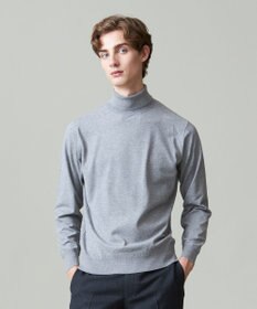 J.PRESS MEN 【ストレッチ性 / イージーケア】【FLEX YARN】タートルネックニット