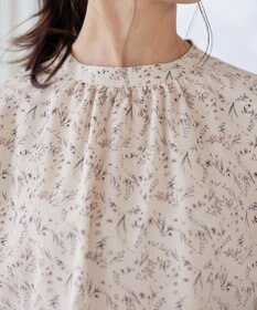 Tiaclasse 【新色追加】花柄フレンチスリーブワンピース