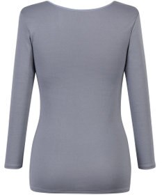 Wing あったかインナー 綿100％(肌側) 軽い シルクプロテイン加工 8分袖 長袖 秋 冬 EL2850 ウイング／ワコール