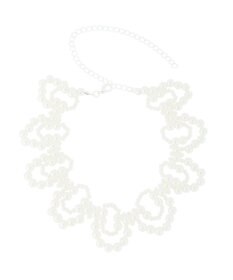 Green Parks ・ＨＡＬＦ　ＴＩＭＥ　パールカラーネックレスＡ