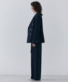 BEIGE， 【洗える・大人百花 春号掲載】JASMINE / ゴールドボタンダブルジャケット