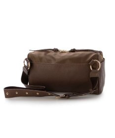 UNBILLION ペルケ perche / 牛革×ナイロンチェンジベルトキーチャームショルダー