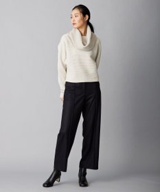 ICB L 【洗える】 ソフトカシミヤミックス ドルマンスリーブニット