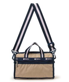 LeSportsac MINI DUFFEL CROSSBODY/スペクテイターボーン/ネイビー