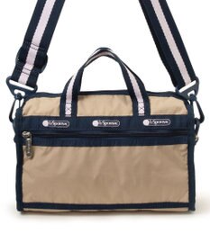 LeSportsac MINI DUFFEL CROSSBODY/スペクテイターボーン/ネイビー