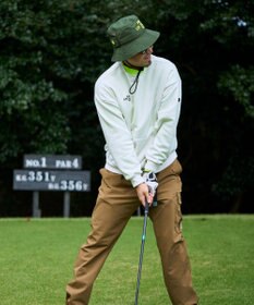 PW CIRCULUS 【MEN】裾２WAY ワイドパンツ