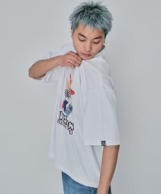 WEGO 【ユニセックス着用ITEM/MLサイズ展開】別注VISIONベアグラフィックT（SS）