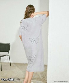 une nana cool トムとジェリー × une nana cool なめらかふわふわワンピース
