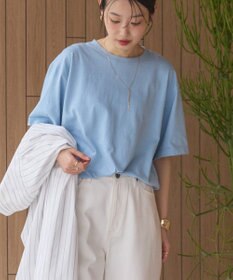 AMERICAN HOLIC ガーメントダイ加工無地Ｔシャツ