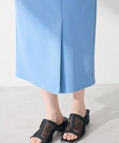 Green Parks きれいシルエット　フラップ付きナロースカート