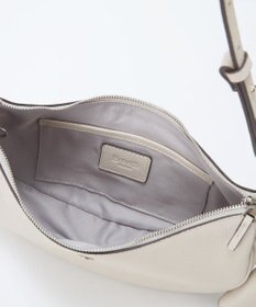 TOPKAPI 【Breath TOPKAPI】シュリンクレザー ハーフムーン ショルダーバッグ / チャーム付き