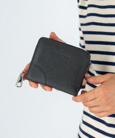 tsumori chisato CARRY ラックスtcネーム ラウンドファスナー 2つ折り財布