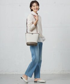 J.PRESS LADIES 【洗える】Reeves  Shine クルーネック ニット