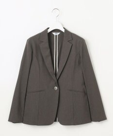 J.PRESS LADIES L 【セットアップ対応】セルロースリネンストレッチ テーラード ジャケット