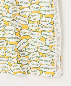 23区GOLF 【WOMEN】【吸水速乾/UVカット】YELL総柄プリントポロシャツ