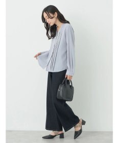 earth music&ecology タックブラウス