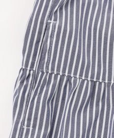 ANY KIDS ストライプ シャツ ワンピース