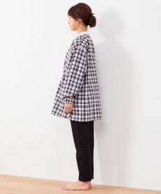 Wing 【パジャマ】長袖・長ズボン　綿100%　チェック柄　ウイング／ワコール　EP4000