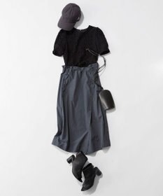 uncrave 【洗濯機洗い可】ストレッチレース トップス （uncrave WHITE）