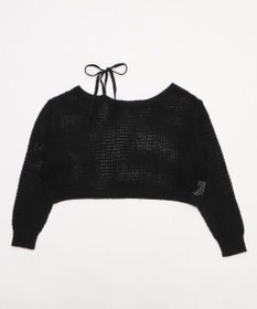 WEGO モヘアタッチ2WAYワンショルニット