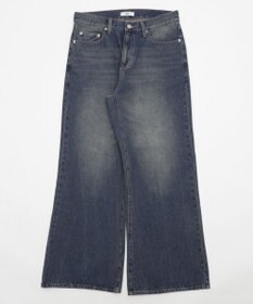 WEGO 【ユニセックス着用ITEM/ウエスト調整可】フレアデニムパンツ