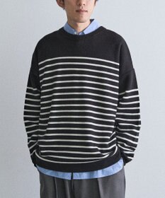 CRAFT STANDARD BOUTIQUE パネルボーダーニットプルオーバー