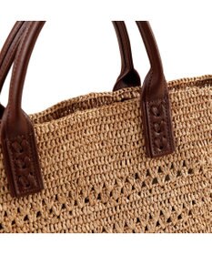 IBIZA ラフィア　2WAYバッグ