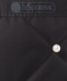 LeSportsac MINI PHONE W PEARLS/ブラックパール