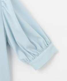 Feroux 【大好評につき追加生産・新色登場】リボンタイパフスリーブ半袖 ブラウス