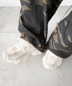 WEGO メッシュコンビ厚底スニーカー