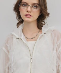 GRACE CONTINENTAL チュールパーカー