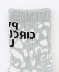 PW CIRCULUS 【MEN】【土踏まずをサポート】ロゴ ミドルソックス