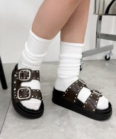 WEGO スタッズベルトサンダル