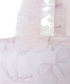 Maison de FLEUR ピンクマニアフリルスクエアトートSバッグ